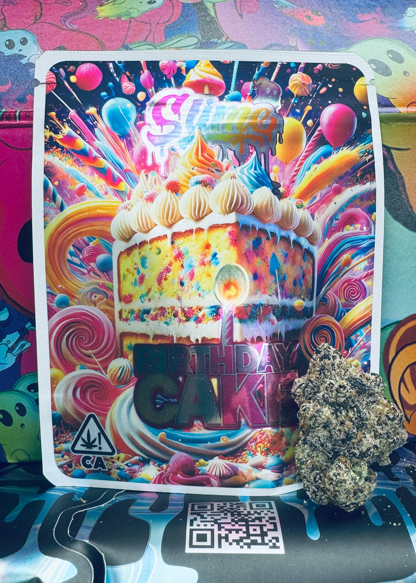 Birthday Cake Flower